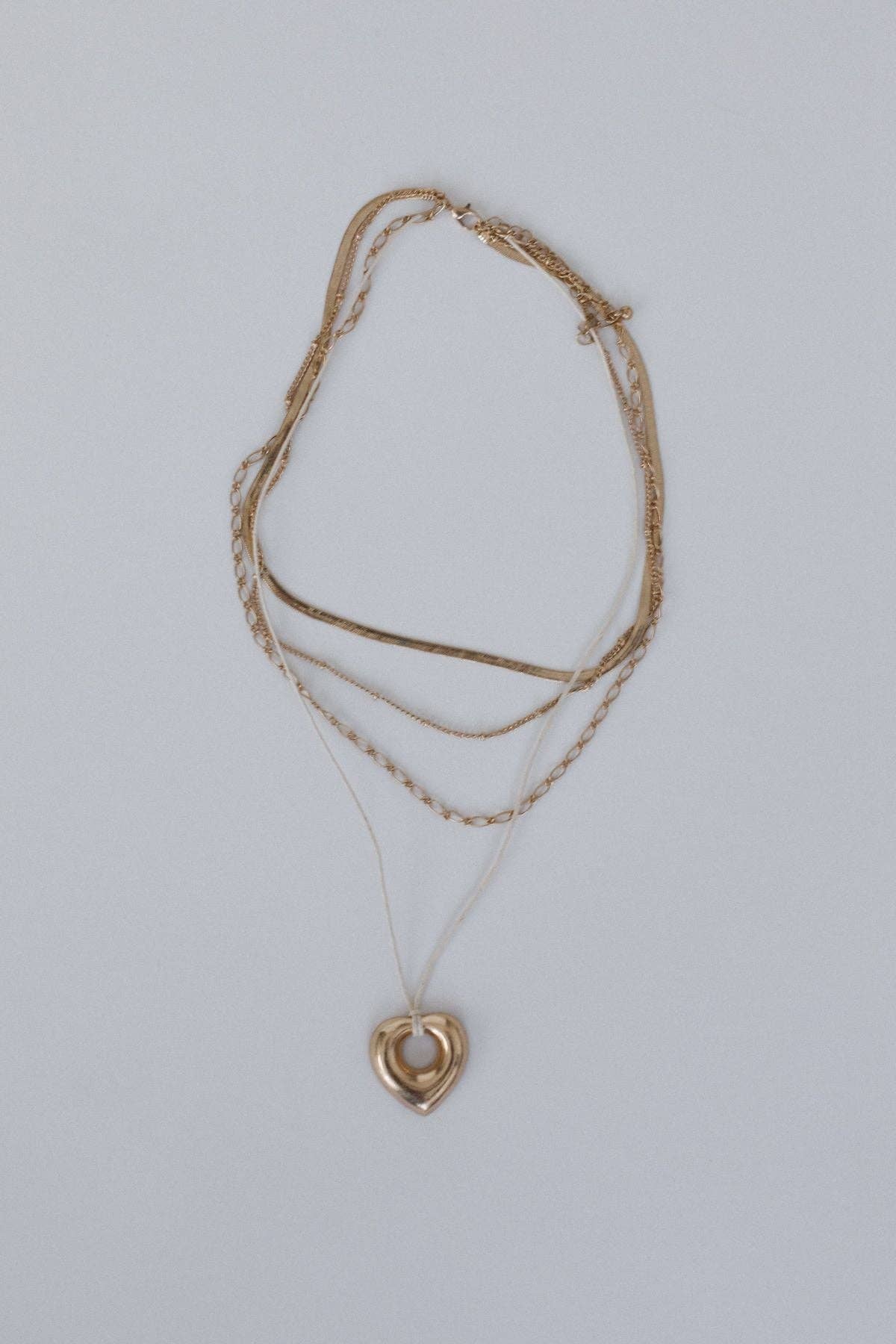 Moonlit Sierra Necklace - Gold