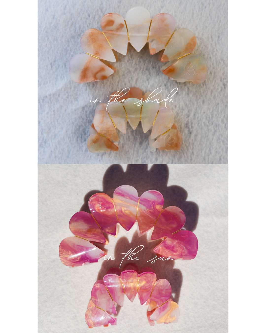 KAXI - Color Changing Large Claw Clips