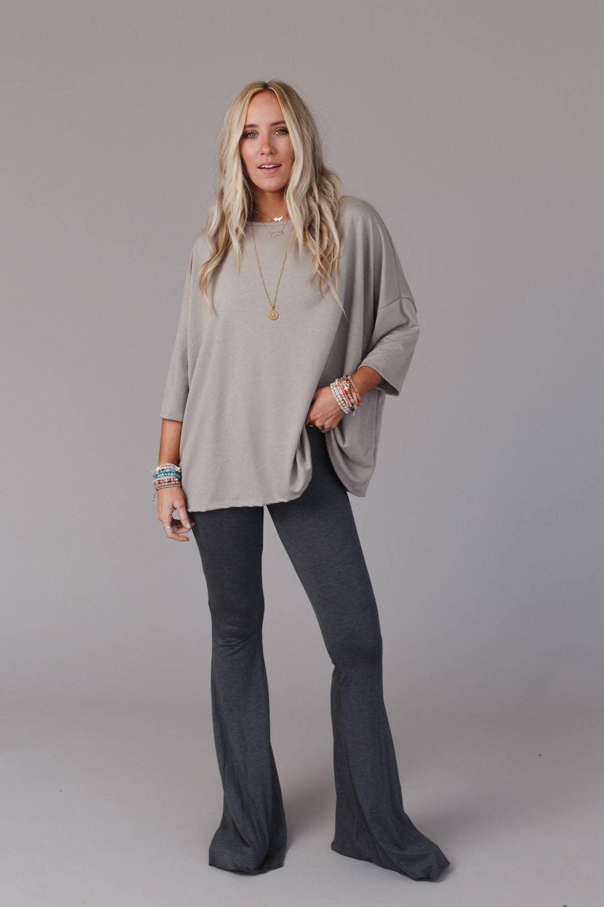 Cozy Cool Oversized Tee - Coco