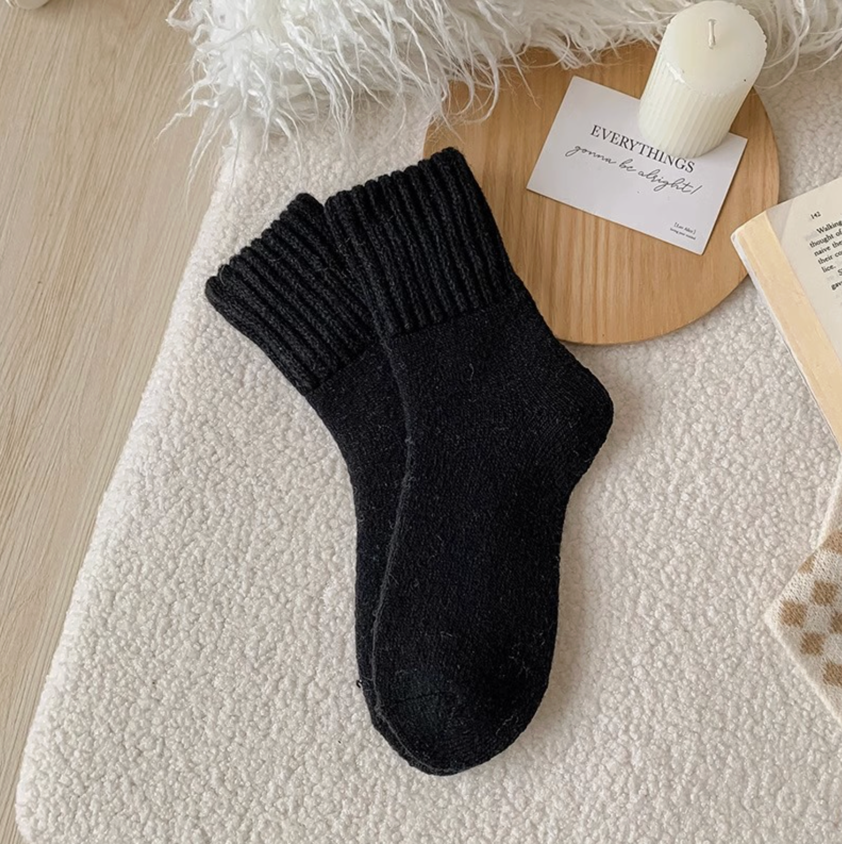 Cozy Mid-Calf Fall Socks