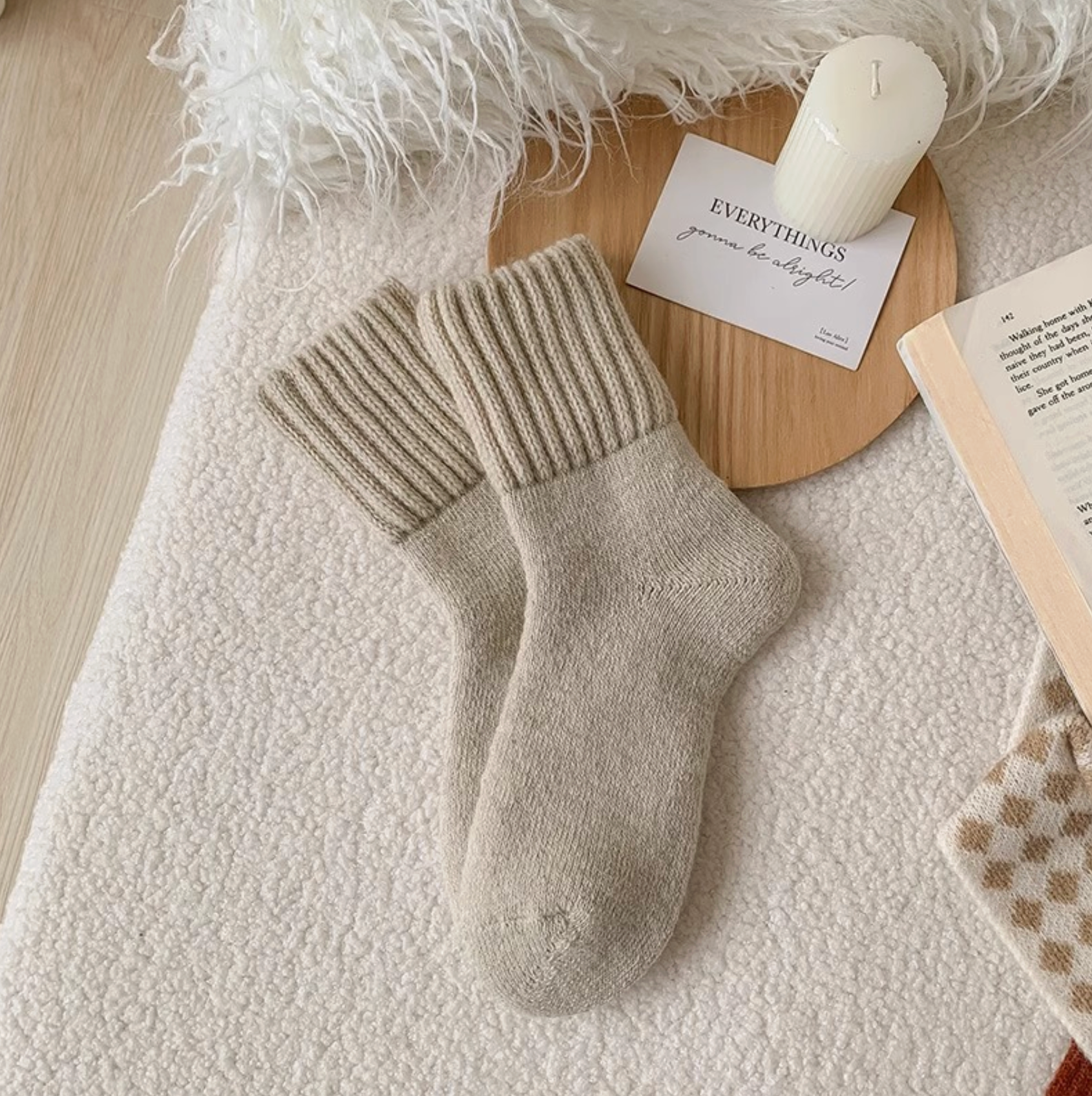 Cozy Mid-Calf Fall Socks