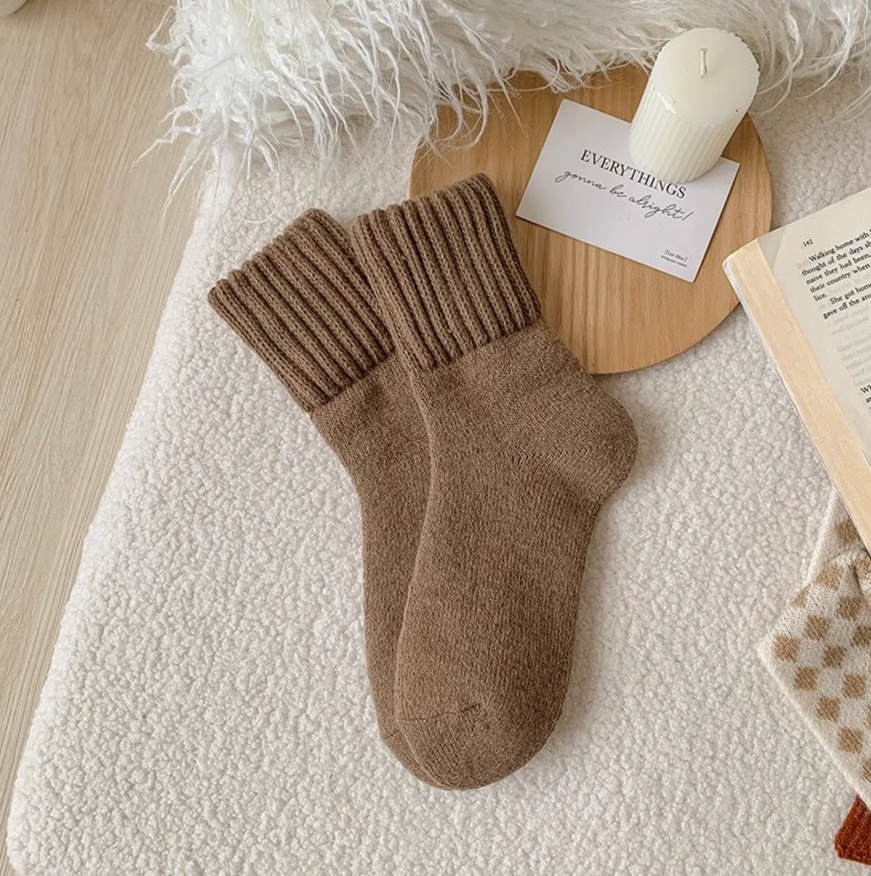 Cozy Mid-Calf Fall Socks