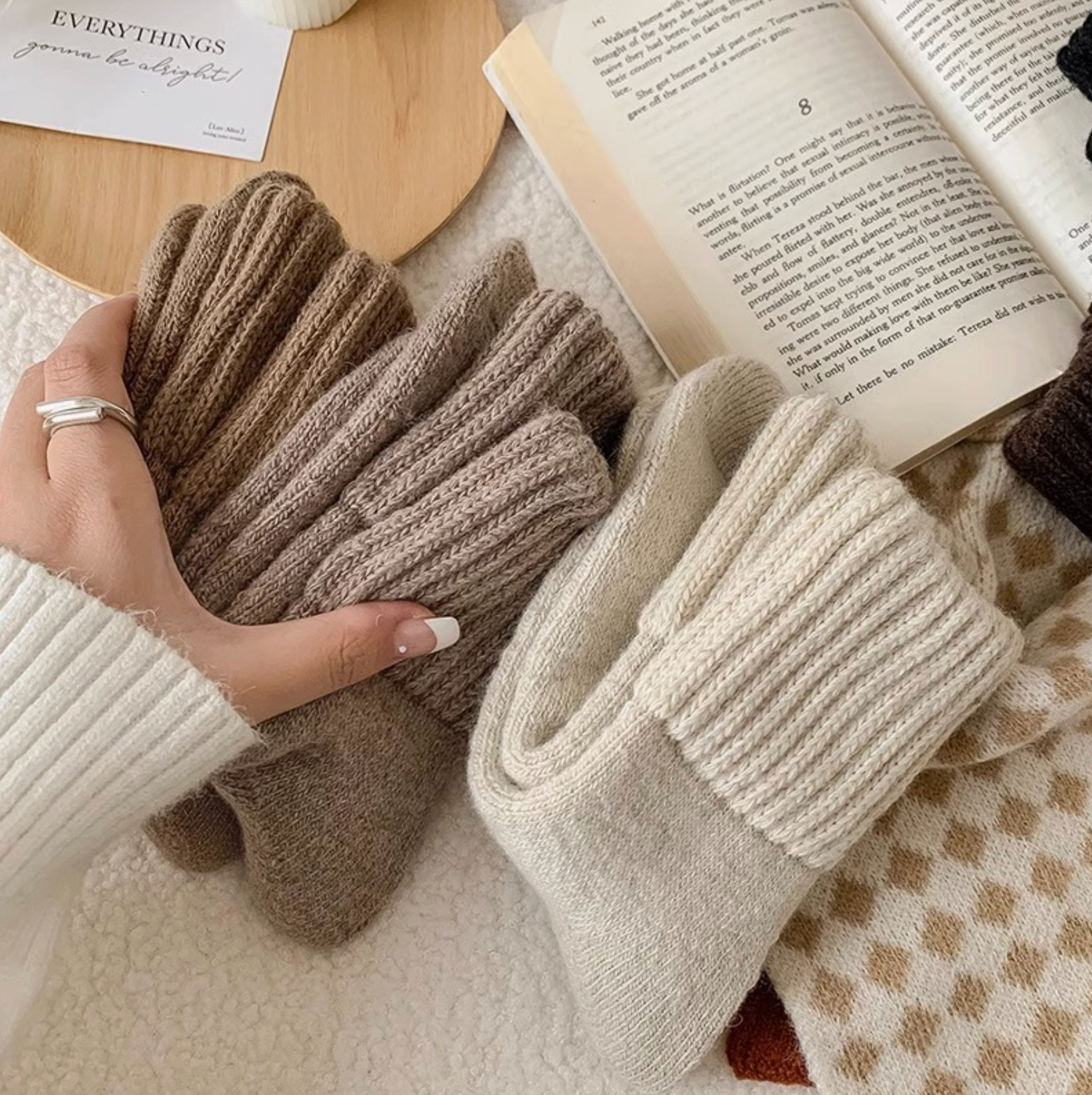 Cozy Mid-Calf Fall Socks