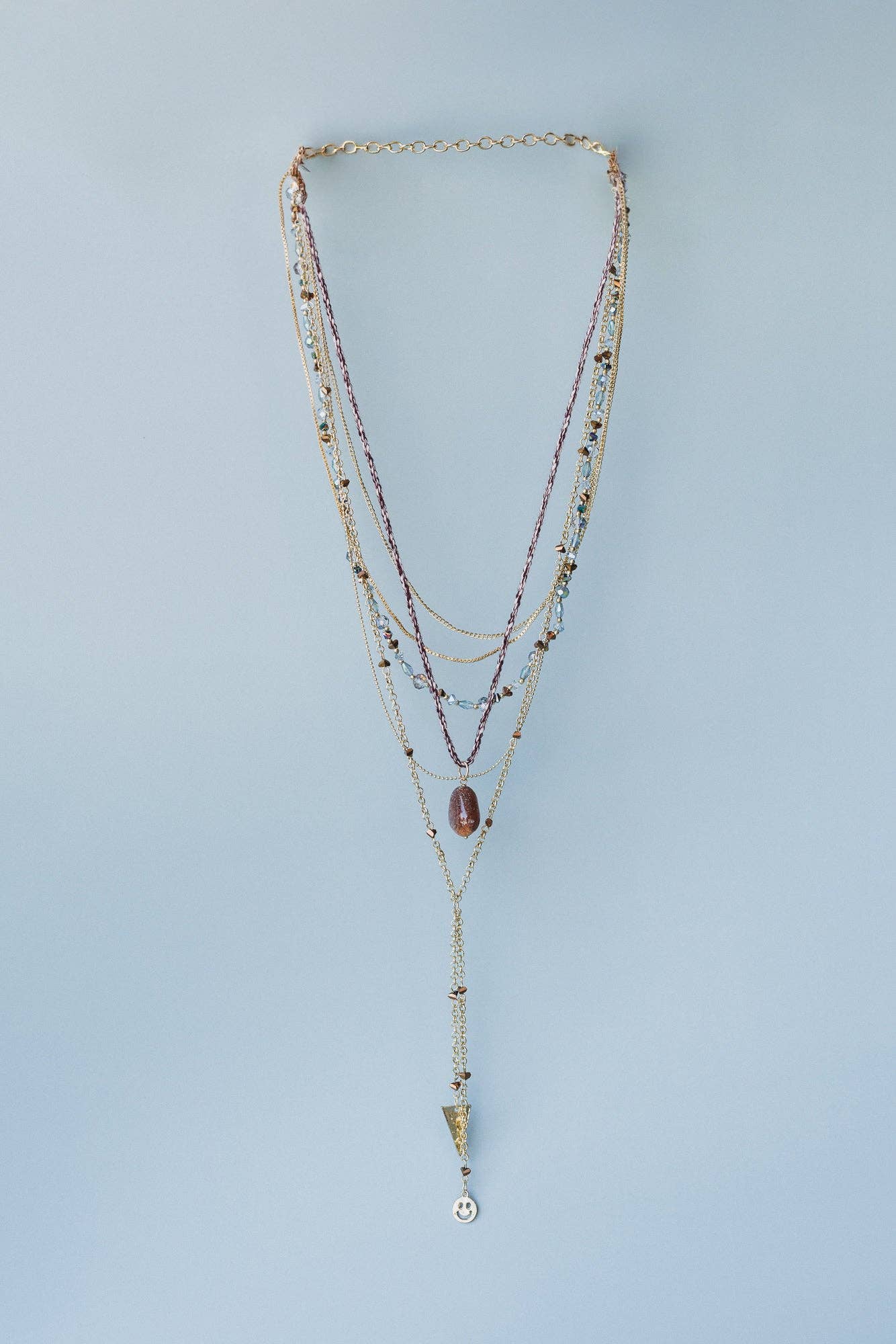 Saturn Layered Necklace - Gold