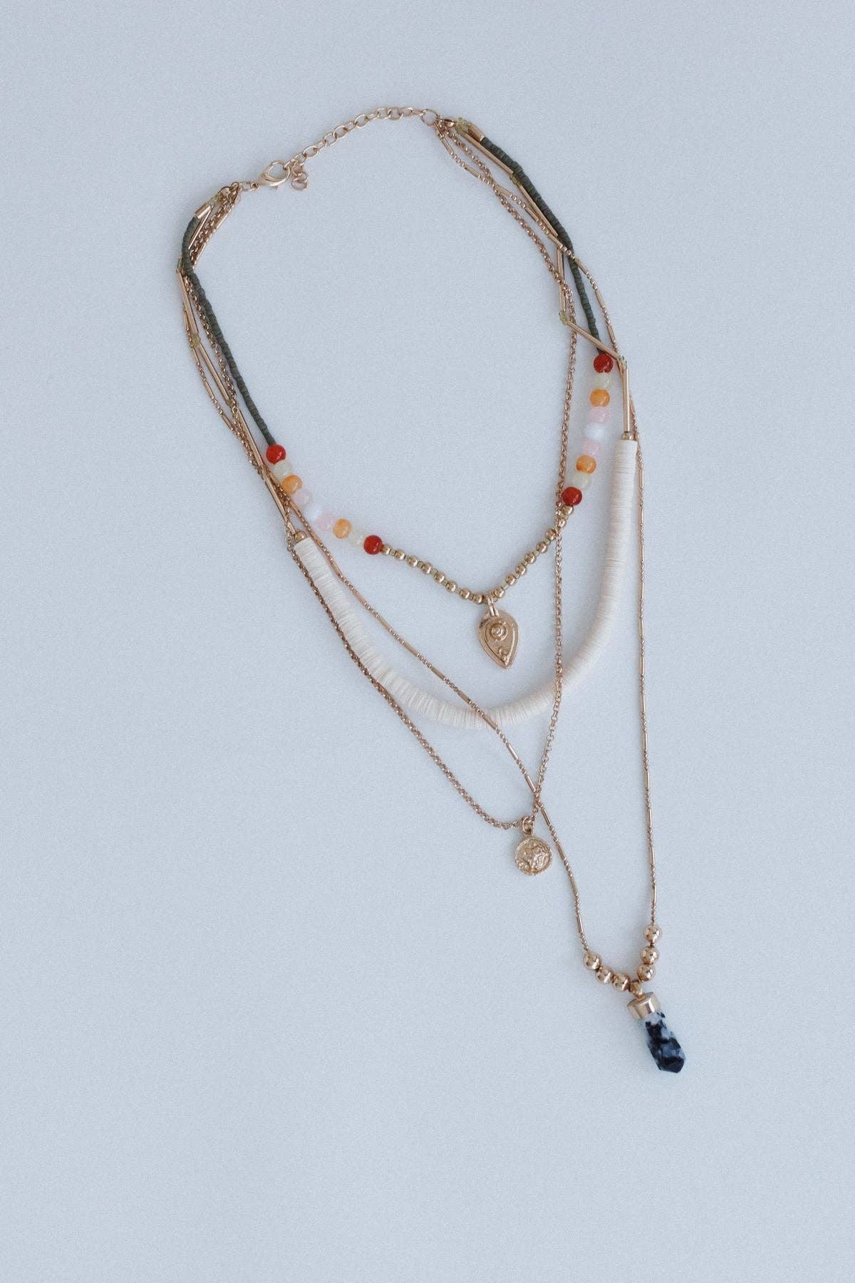 Sunstone Dreams Necklace - Gold