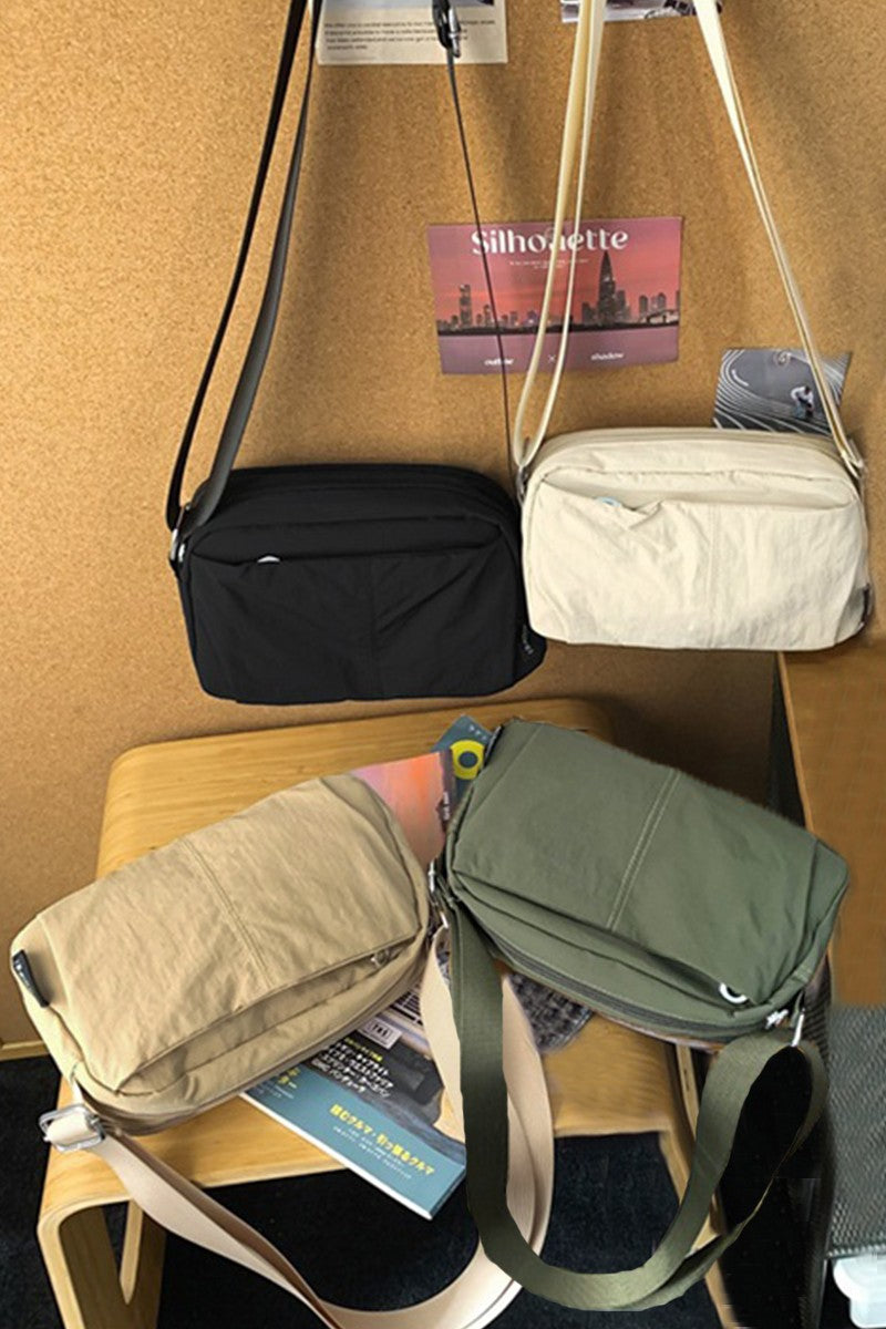 Everywhere Essentials Black Crossbody Bag