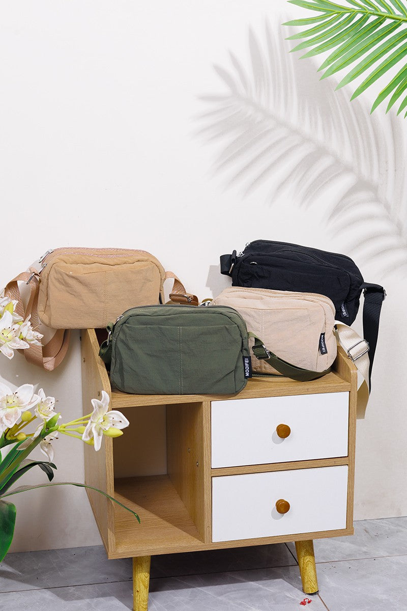 Everywhere Essentials Black Crossbody Bag