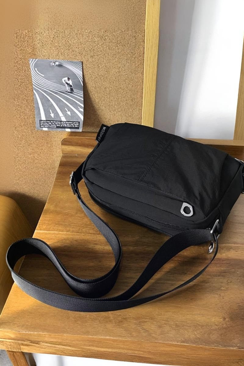 Everywhere Essentials Black Crossbody Bag