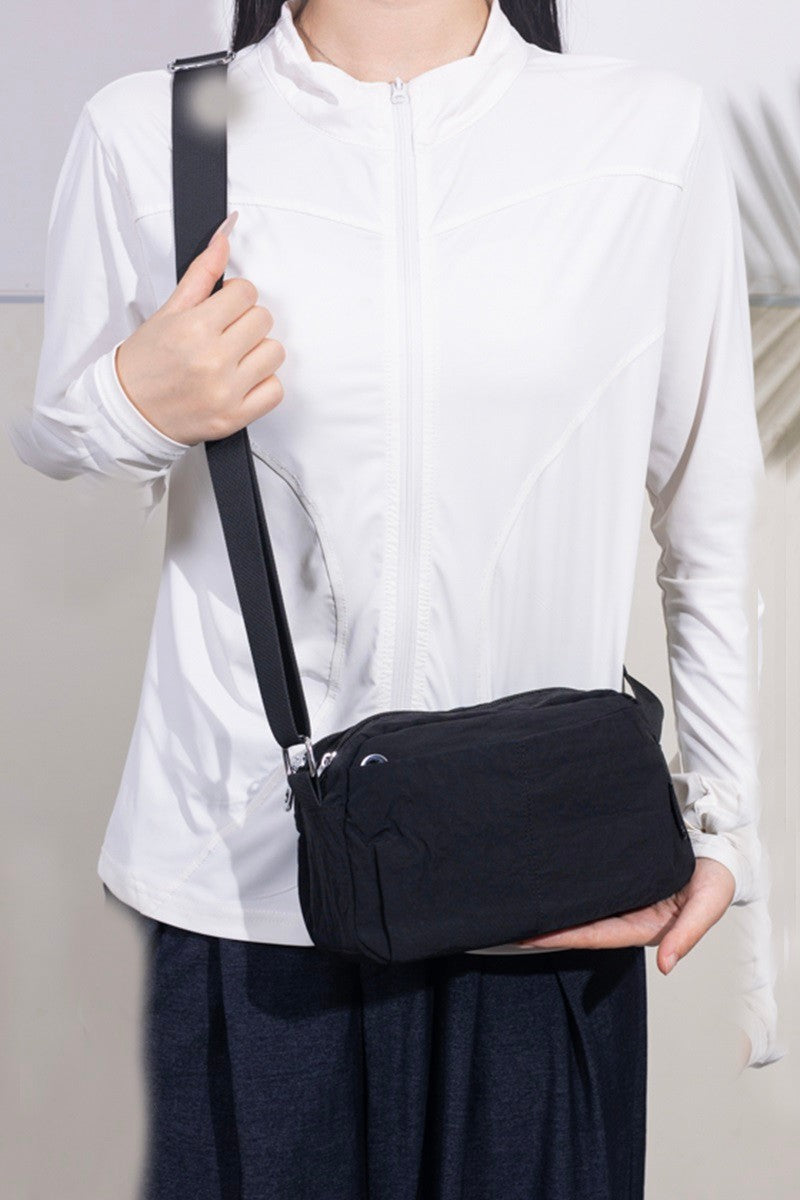 Everywhere Essentials Black Crossbody Bag