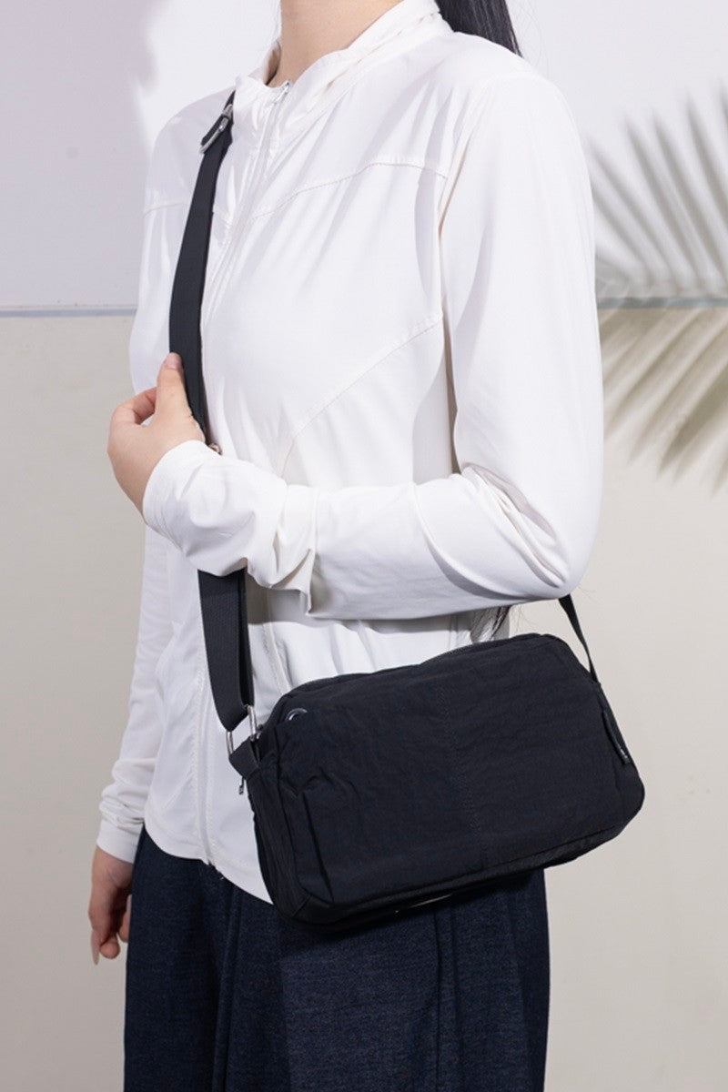 Everywhere Essentials Black Crossbody Bag