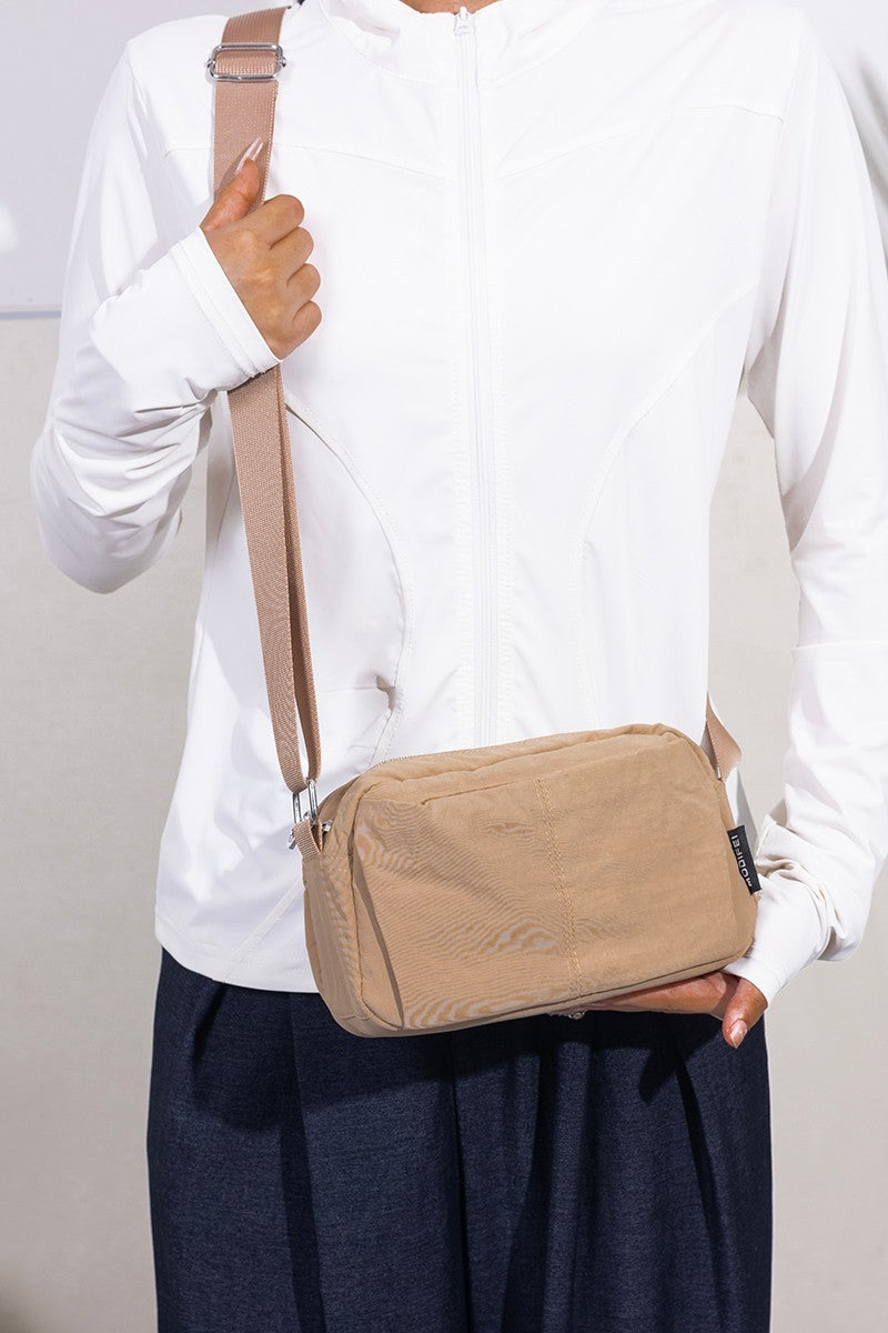 Everywhere Essentials Ash Mocha Crossbody Bag