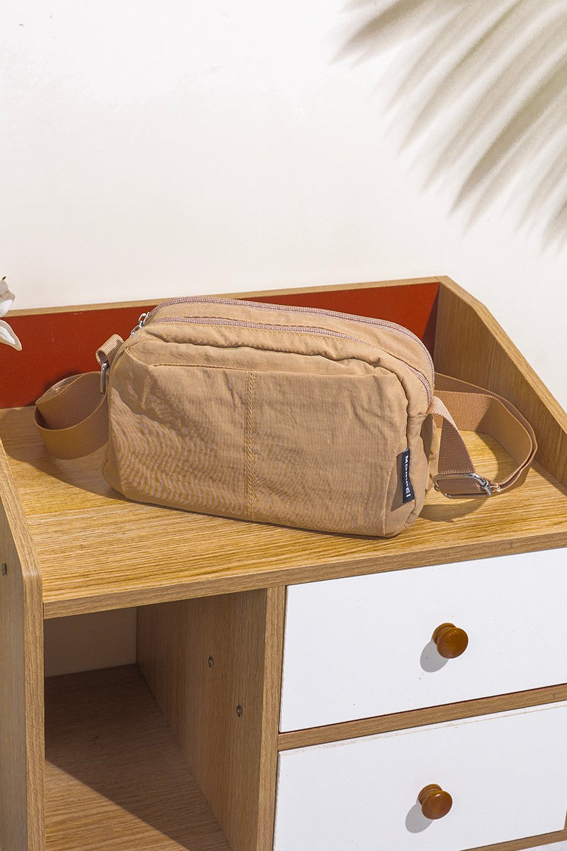 Everywhere Essentials Ash Mocha Crossbody Bag