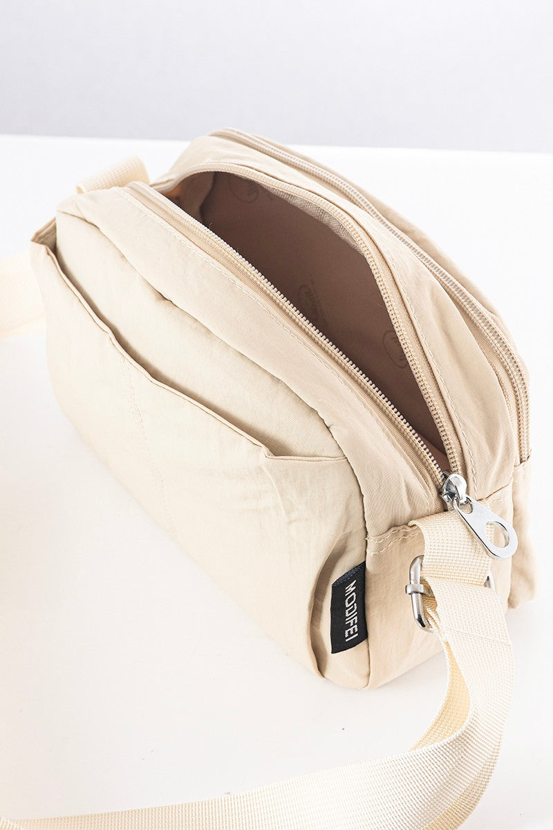 Everywhere Essentials Neutral Crossbody Bag