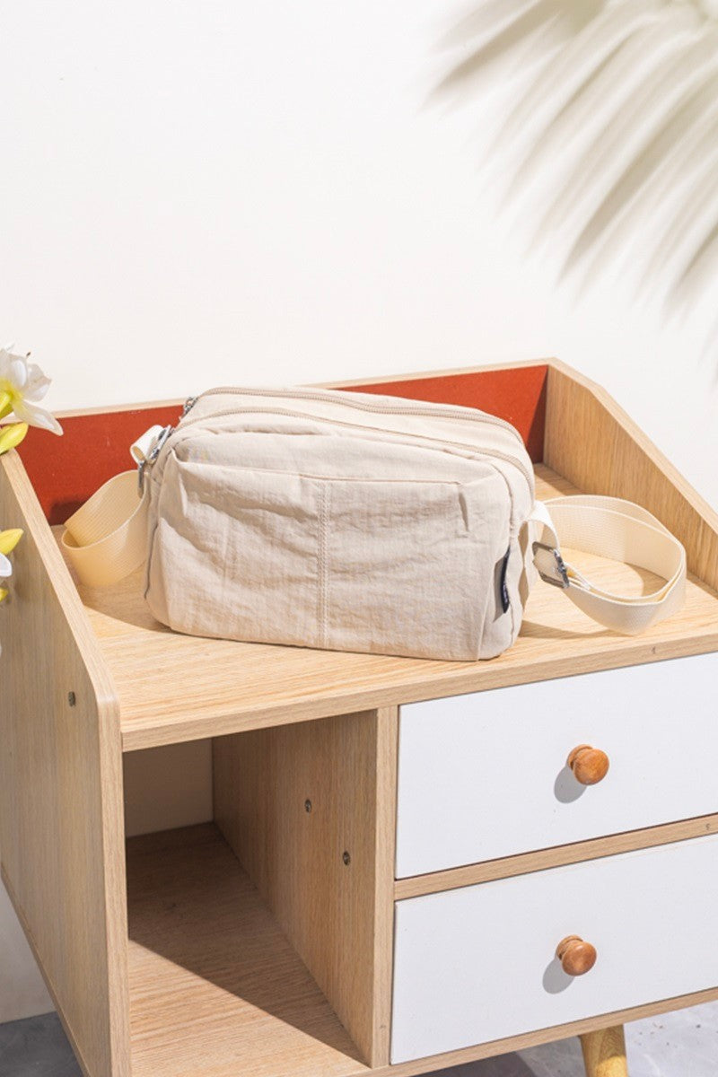 Everywhere Essentials Neutral Crossbody Bag