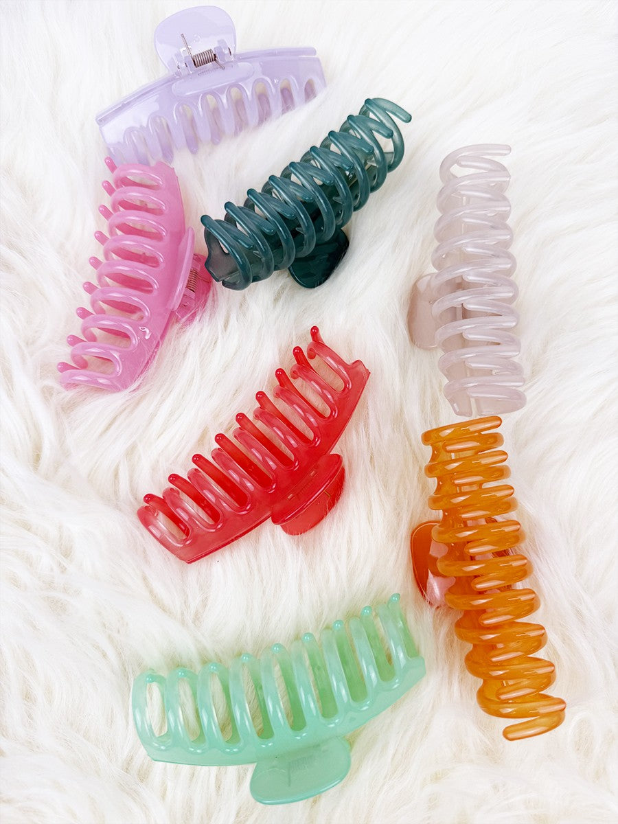 Premium Glossy Hair Claw