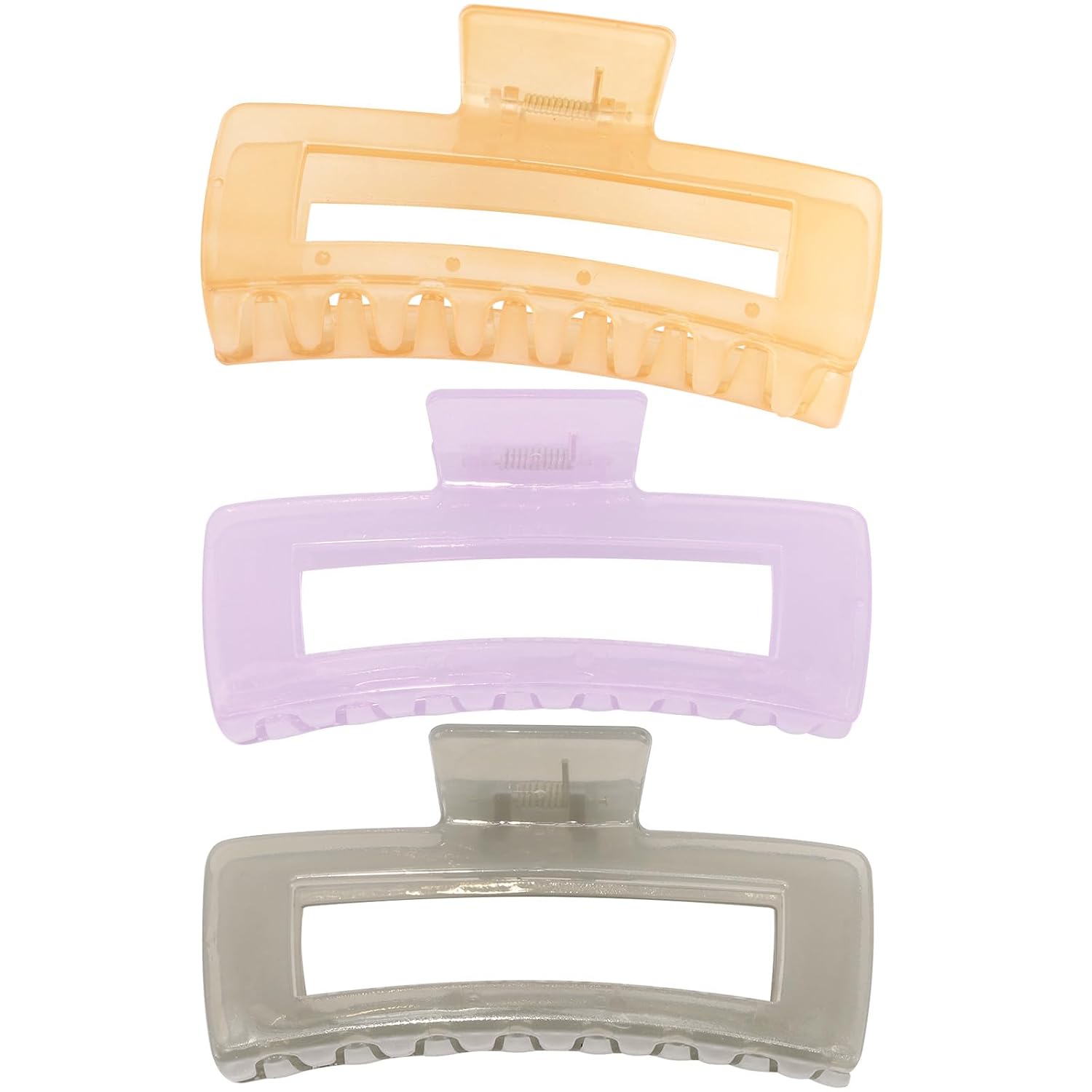 5 Inch Extra Large Rectangle Hair Claw Clips