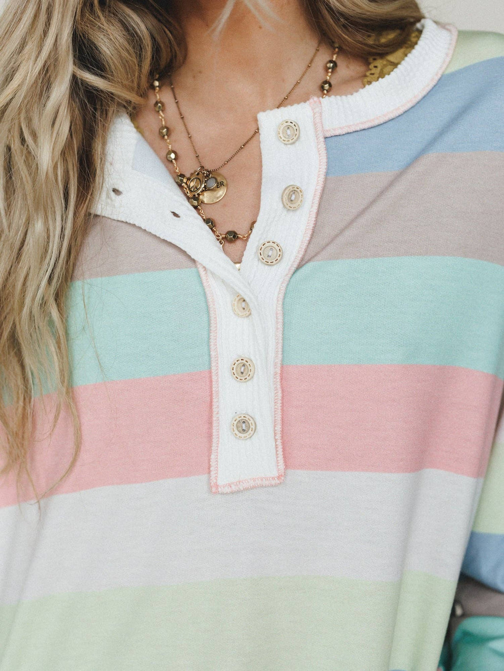 Striped Darlin Long Sleeve Top