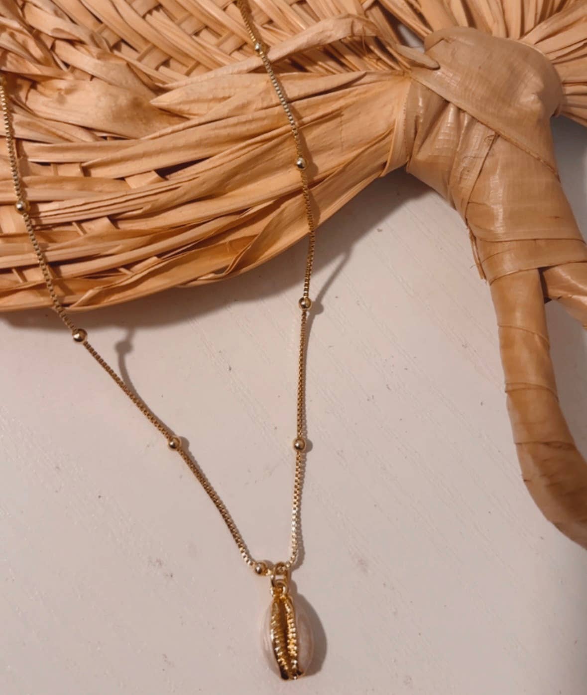 Driftaway Jewelry - Gold Filled Cowrie Necklace
