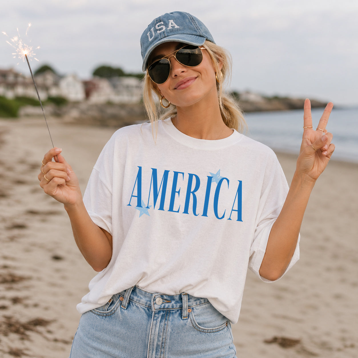 *PREORDER* America Let Freedom Ring Tee