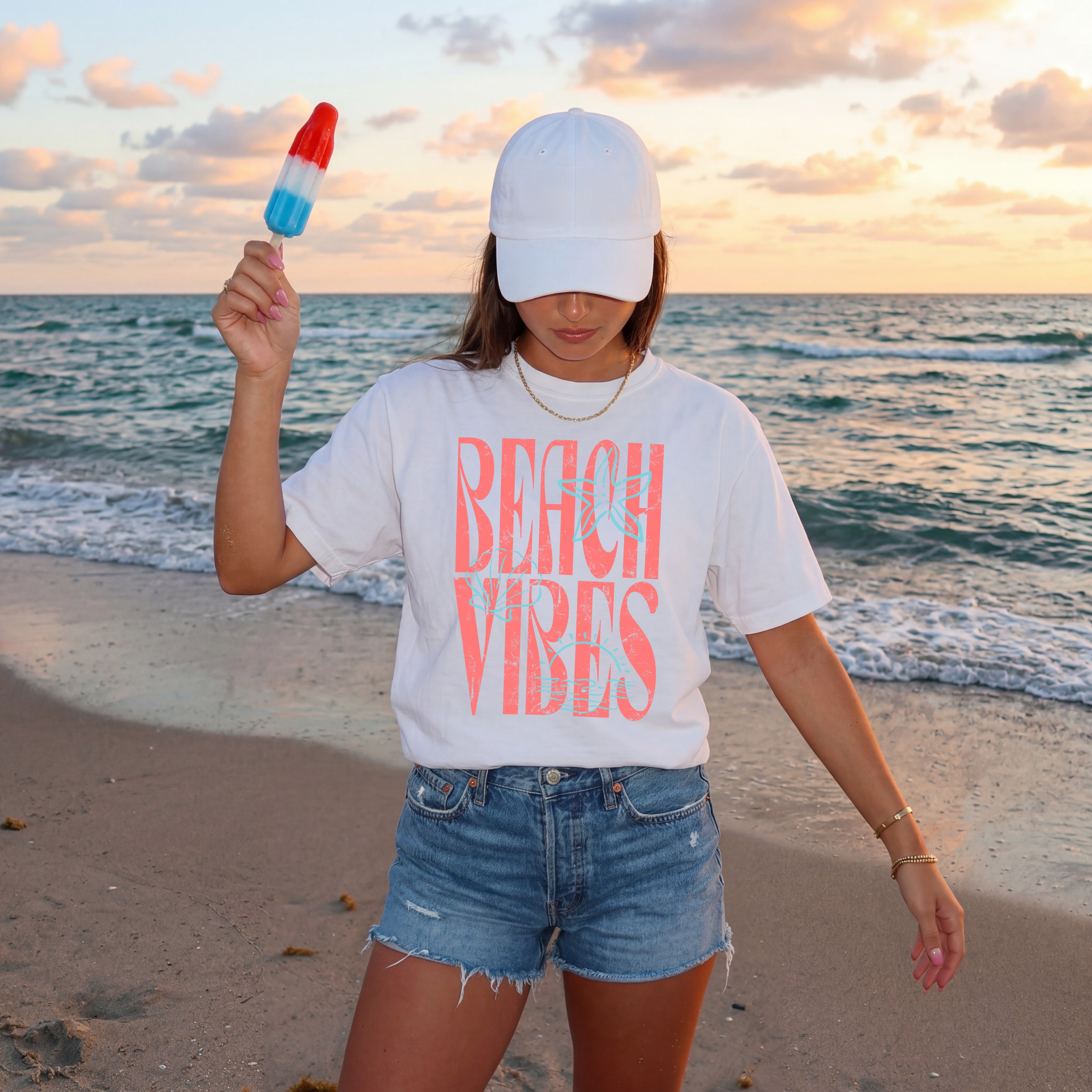 Beach Vibes Vintage Tee