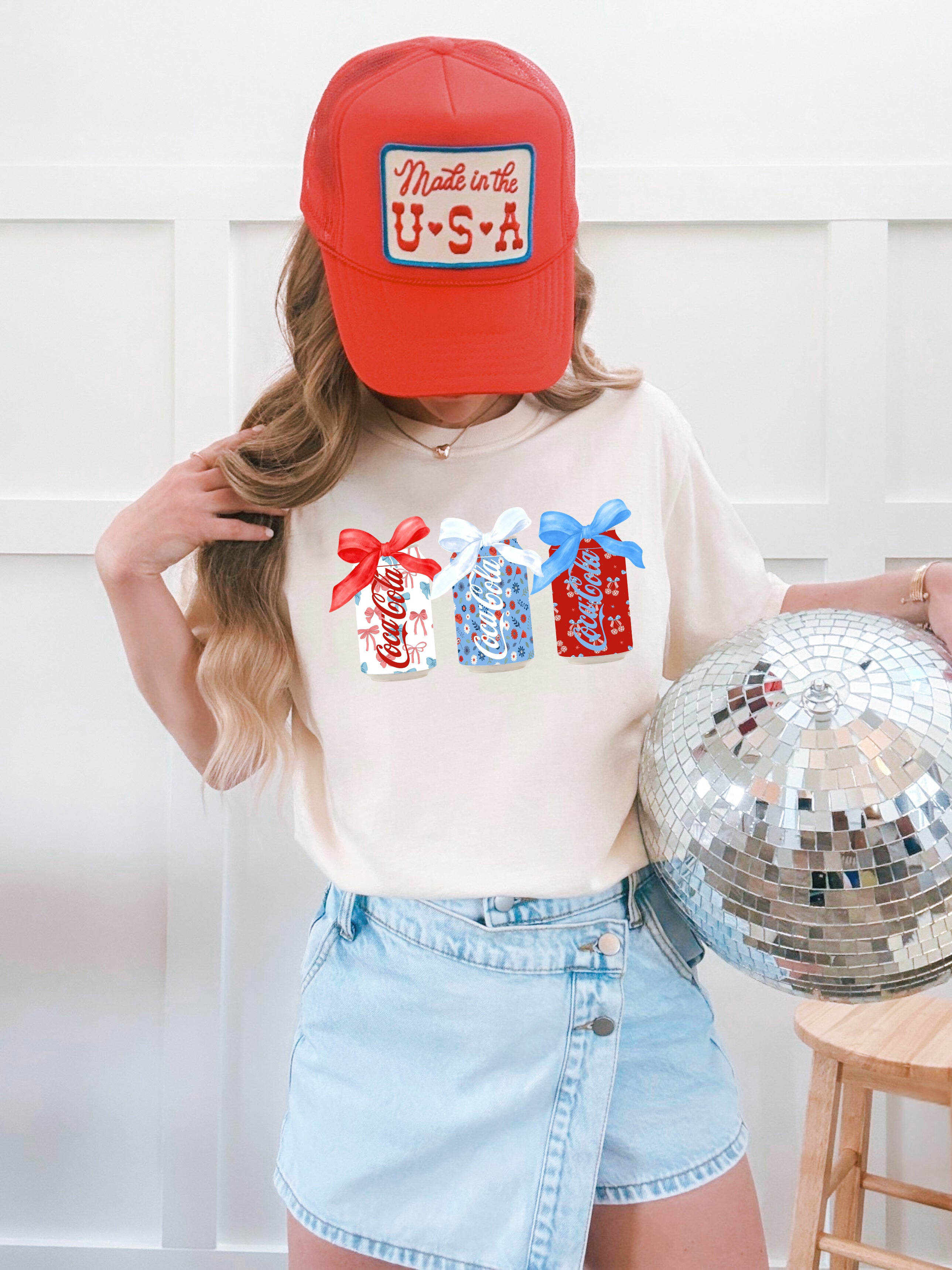 *PREORDER* July 4th Coca Cola Cans Tee