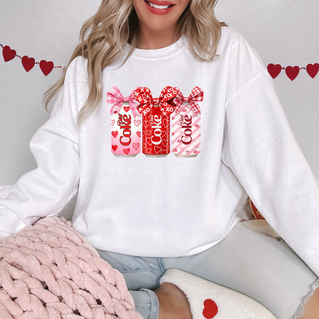 Diet Coke Love Tee or Crew Swatshirt
