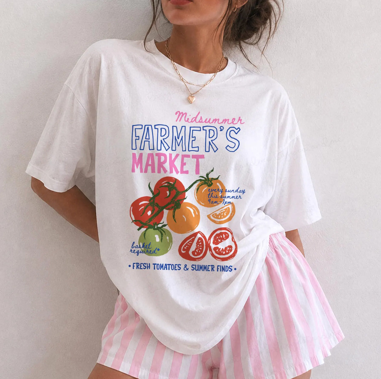 Midsummer Farmer's Market Tee