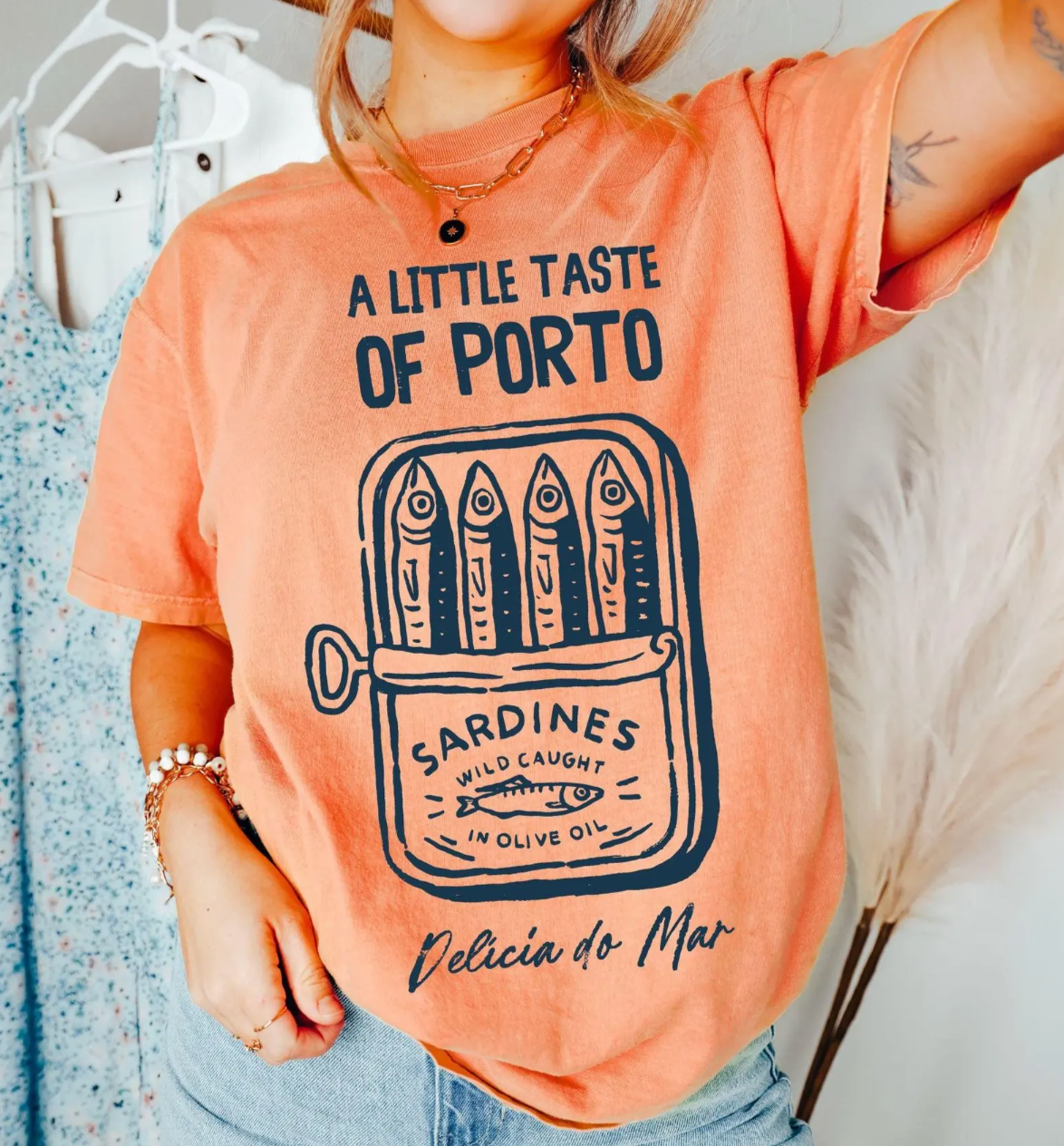 A Little Taste of Porto Sardines Tee