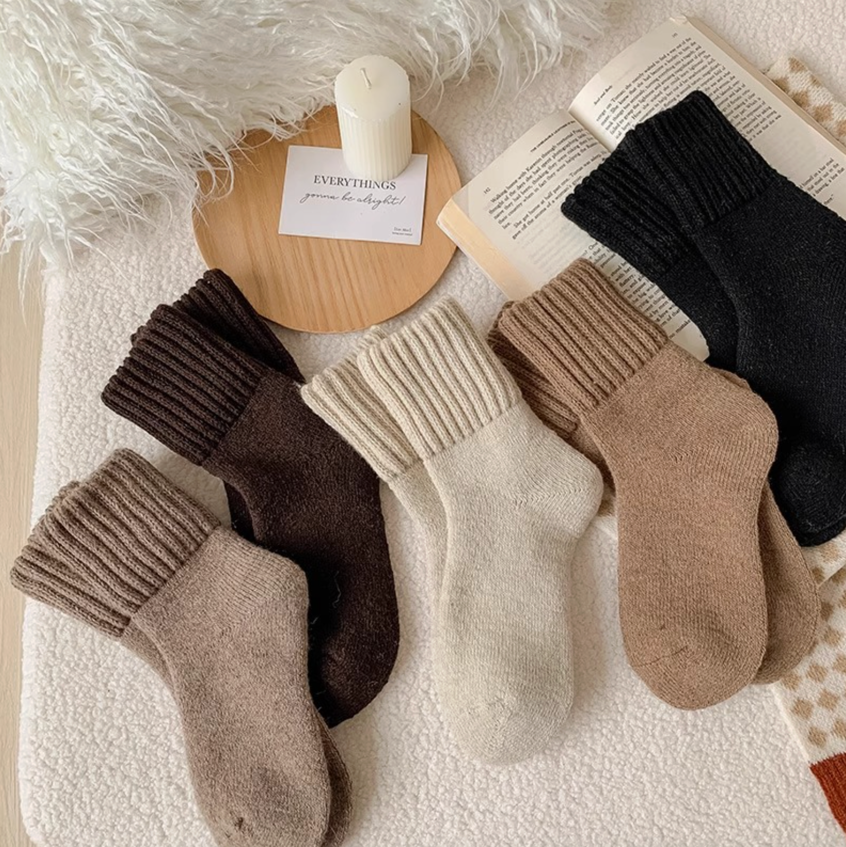 Cozy Mid-Calf Fall Socks