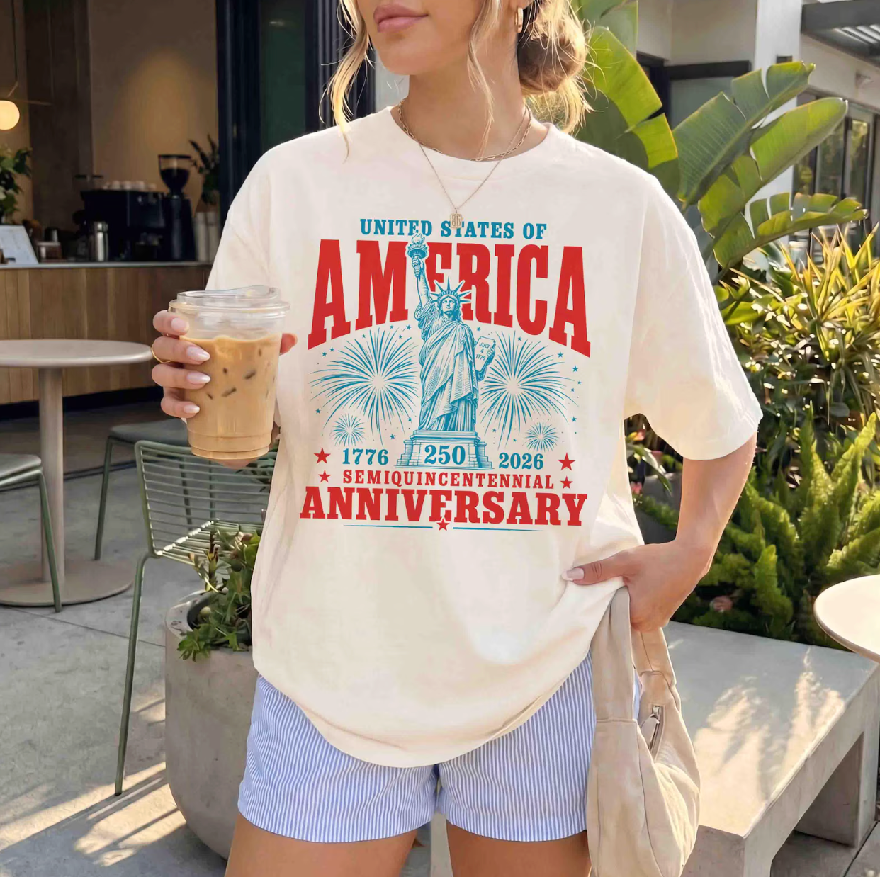 *PREORDER* United States of America Semiquincentennial Anniversary Tee