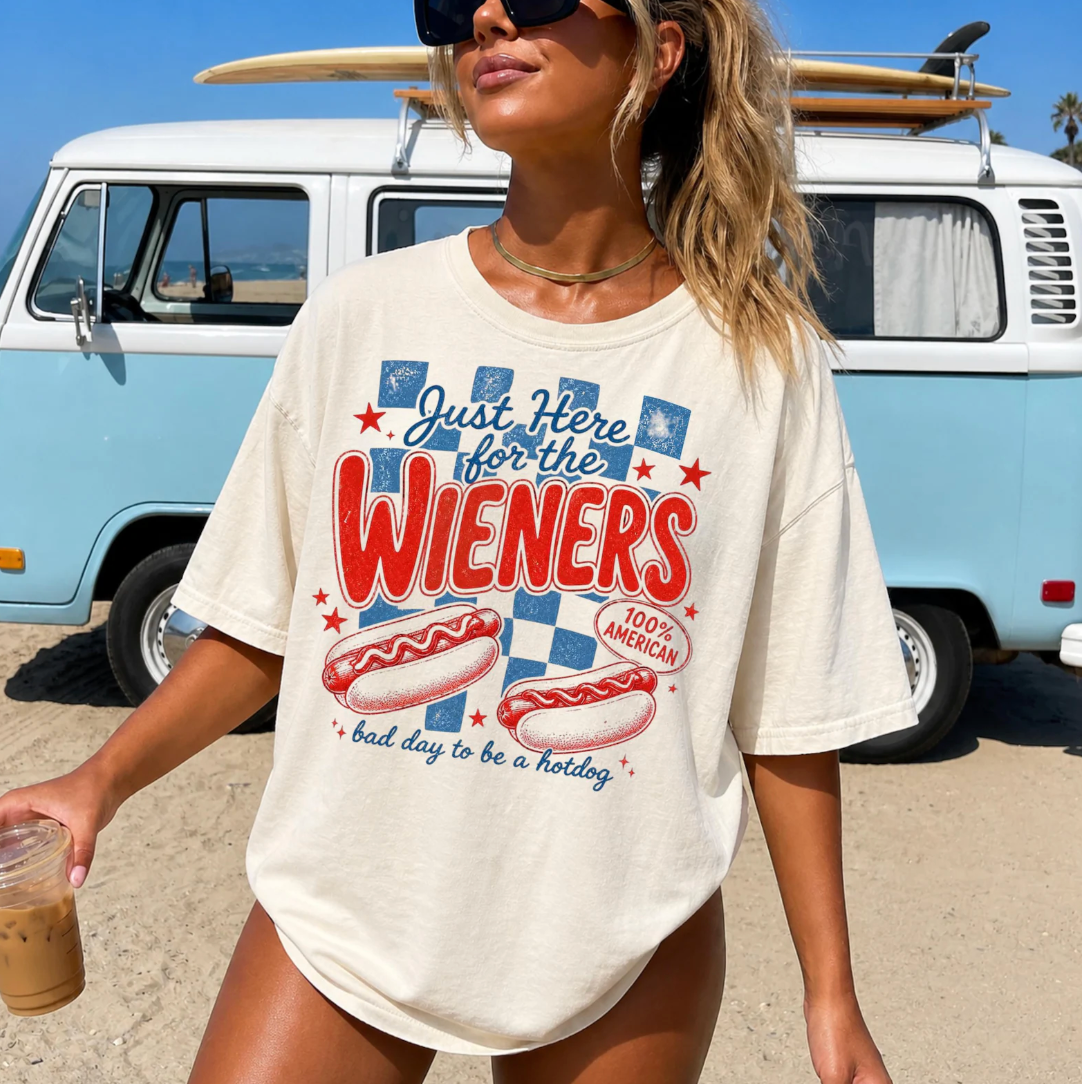 *PREORDER* Just Here for the Wieners Tee