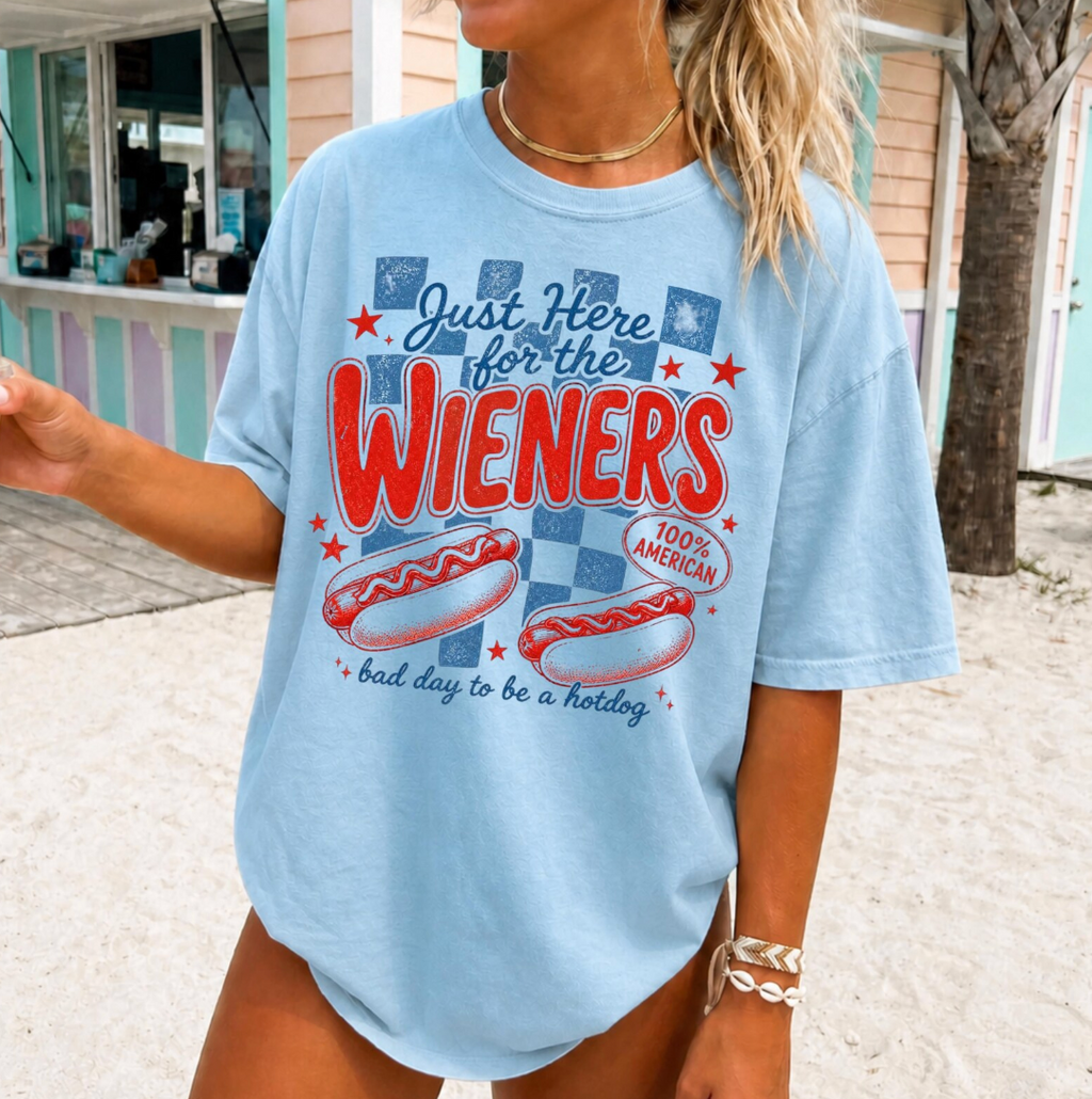 *PREORDER* Just Here for the Wieners Tee