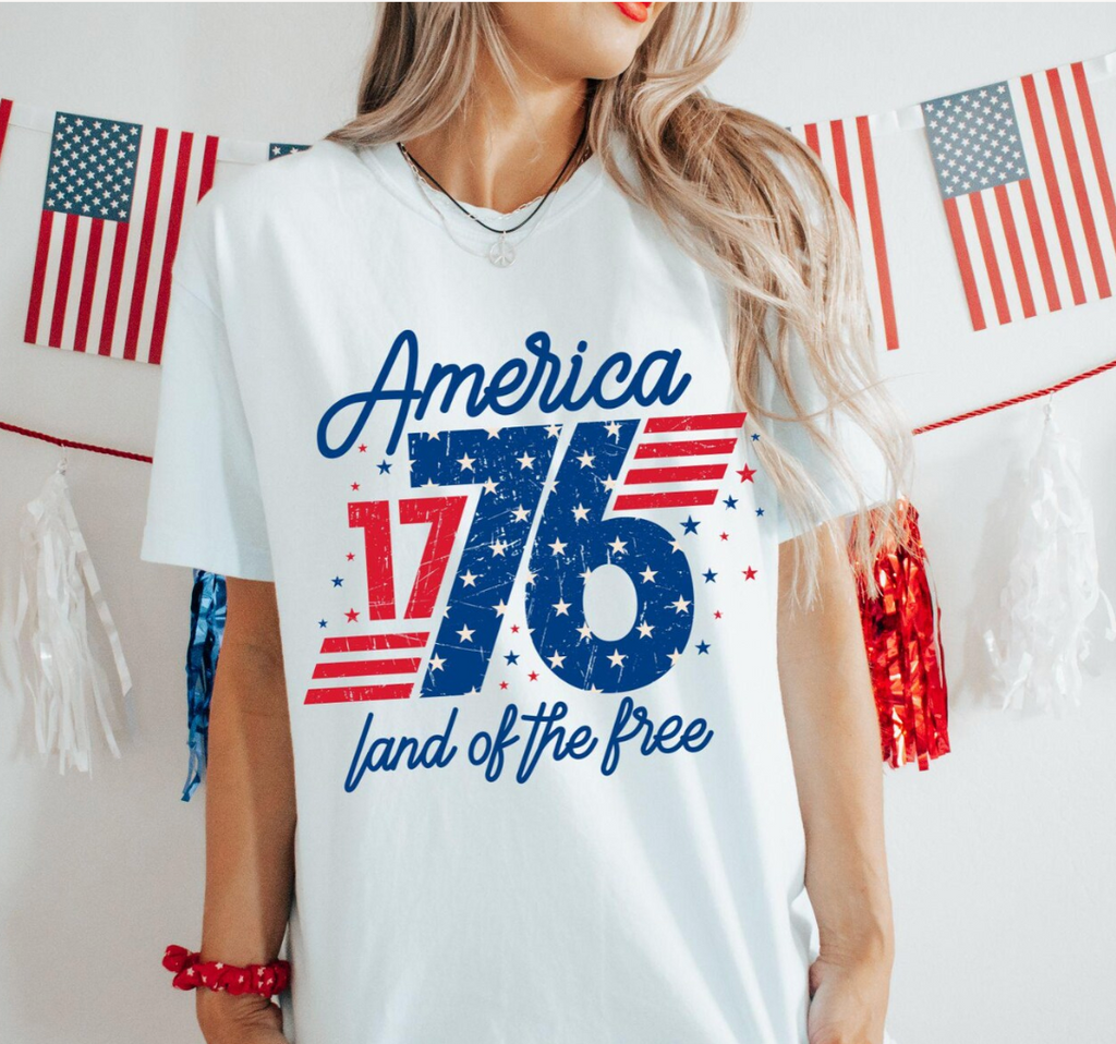 *PREORDER* America 1776 Land of the Free Tee