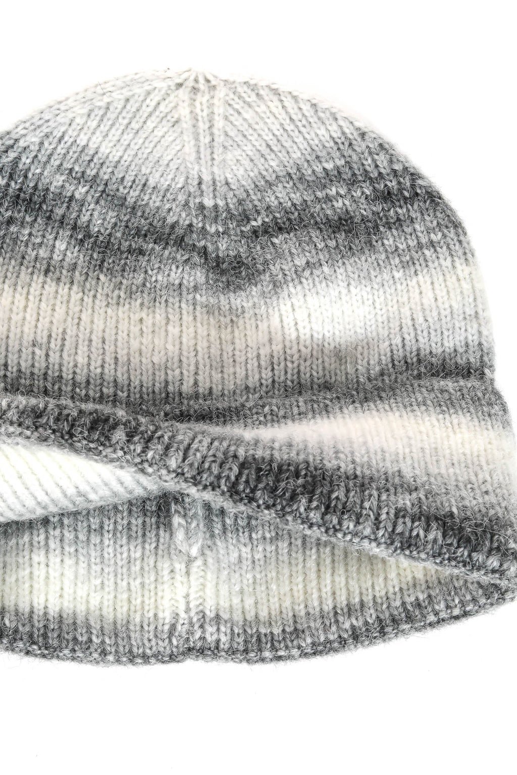 Stripe Shaded Knit Beanie