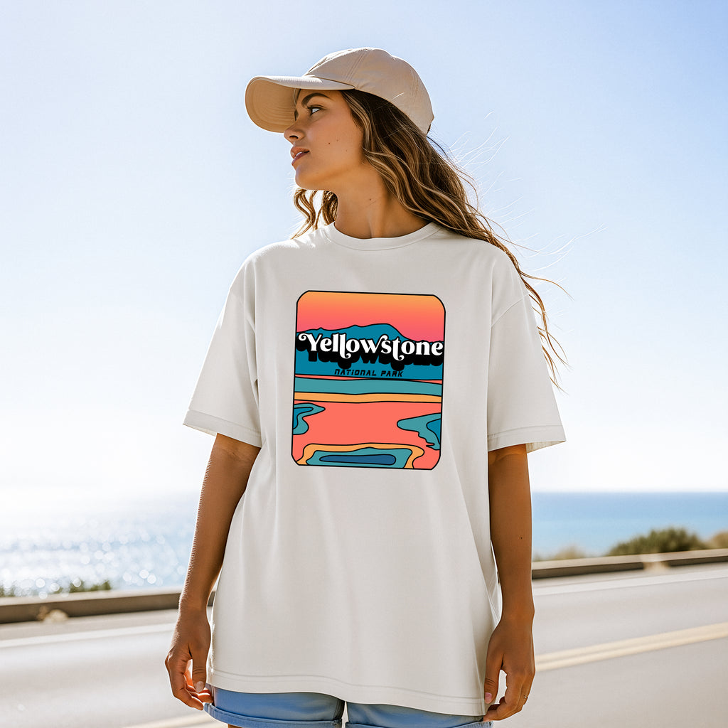 Yellowstone National Park Retro Tee