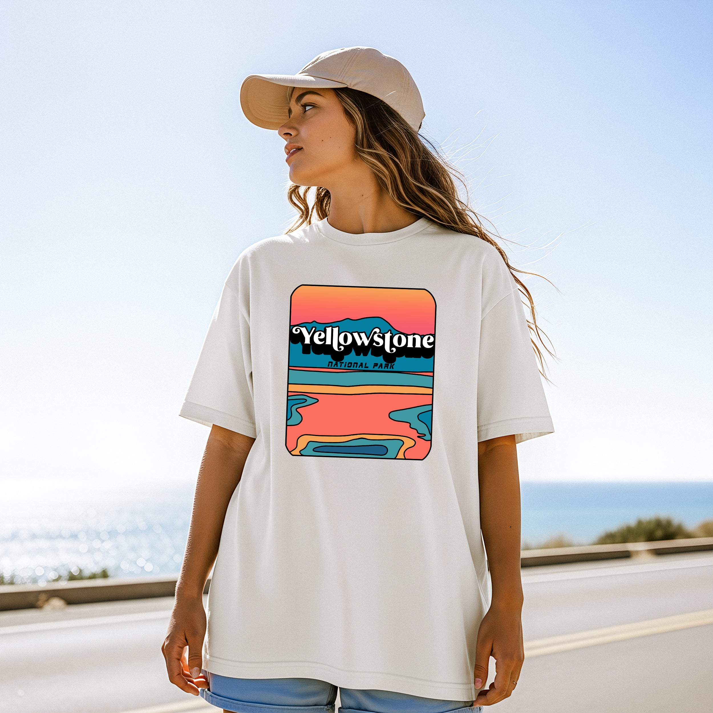 Yellowstone National Park Retro Tee