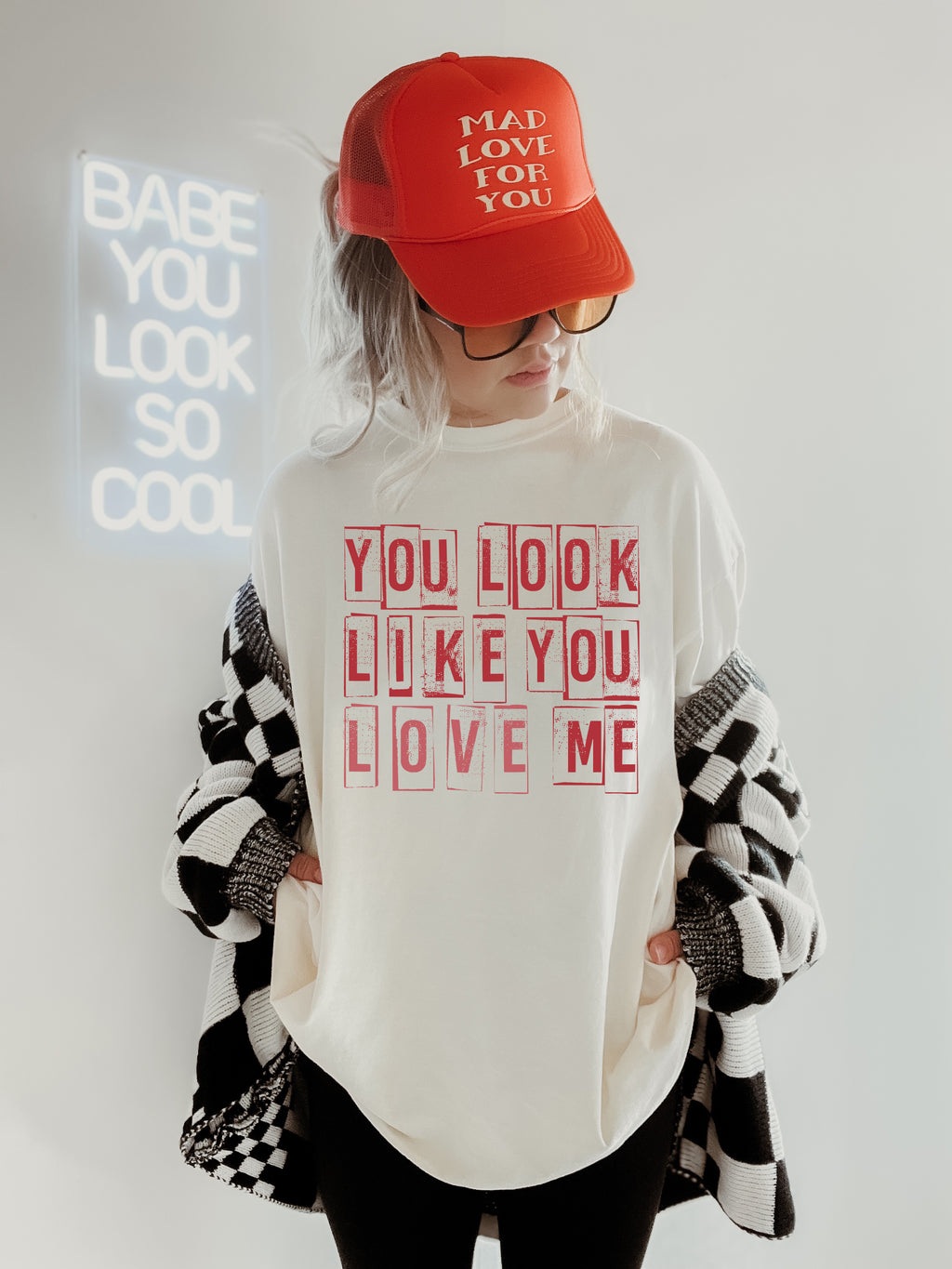 You Look Like You Love Me Boxes Tee or Crew Sweatshirt
