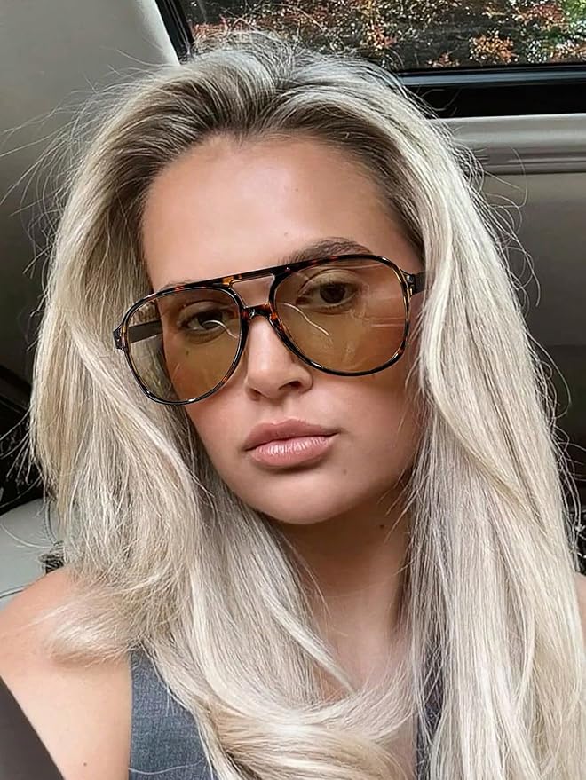 Retro Aviator Sunglasses