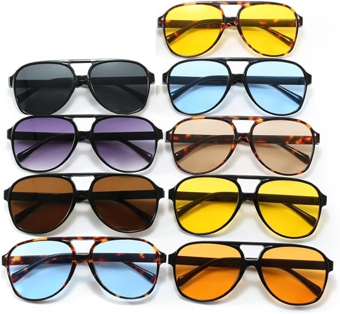 Retro Aviator Sunglasses