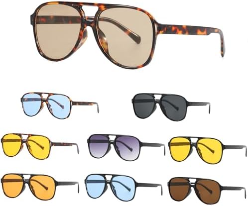 Retro Aviator Sunglasses