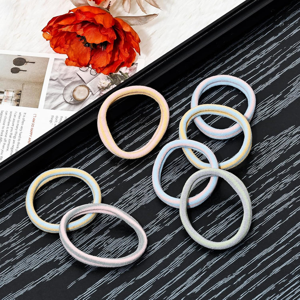 Seamless Coastal Hair Ties - Pack of 5