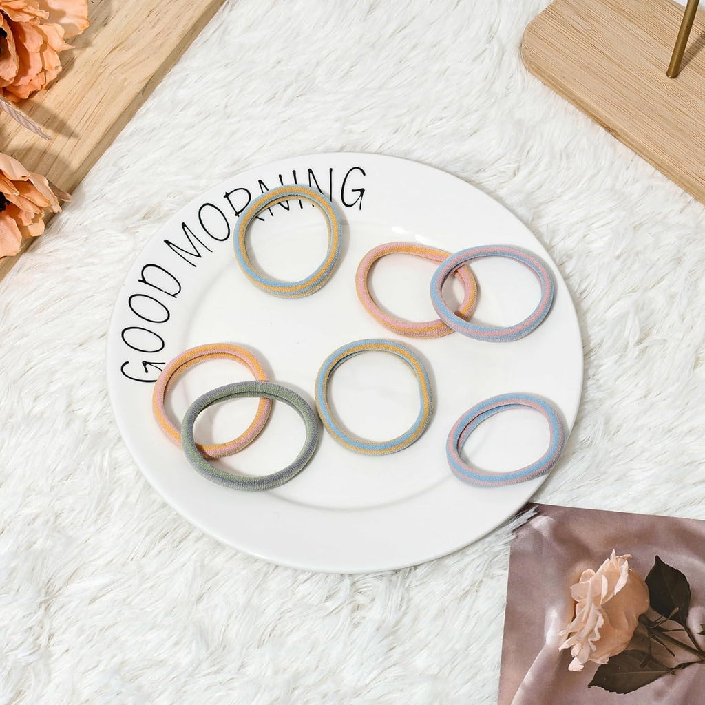 Seamless Coastal Hair Ties - Pack of 5