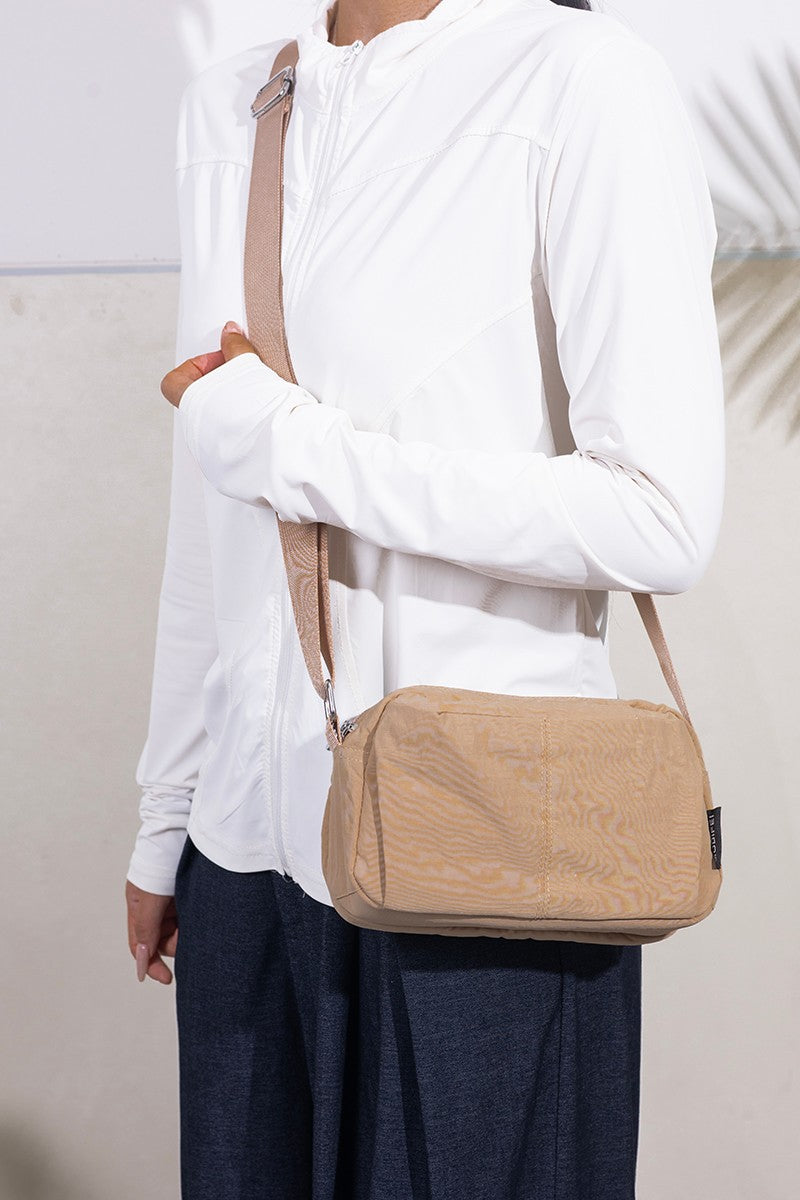 Everywhere Essentials Ash Mocha Crossbody Bag