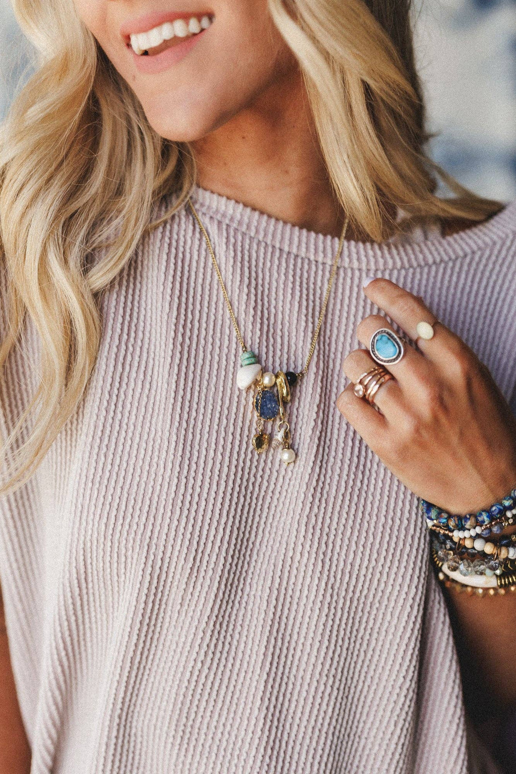 Sunkissed Shells Necklace - Gold