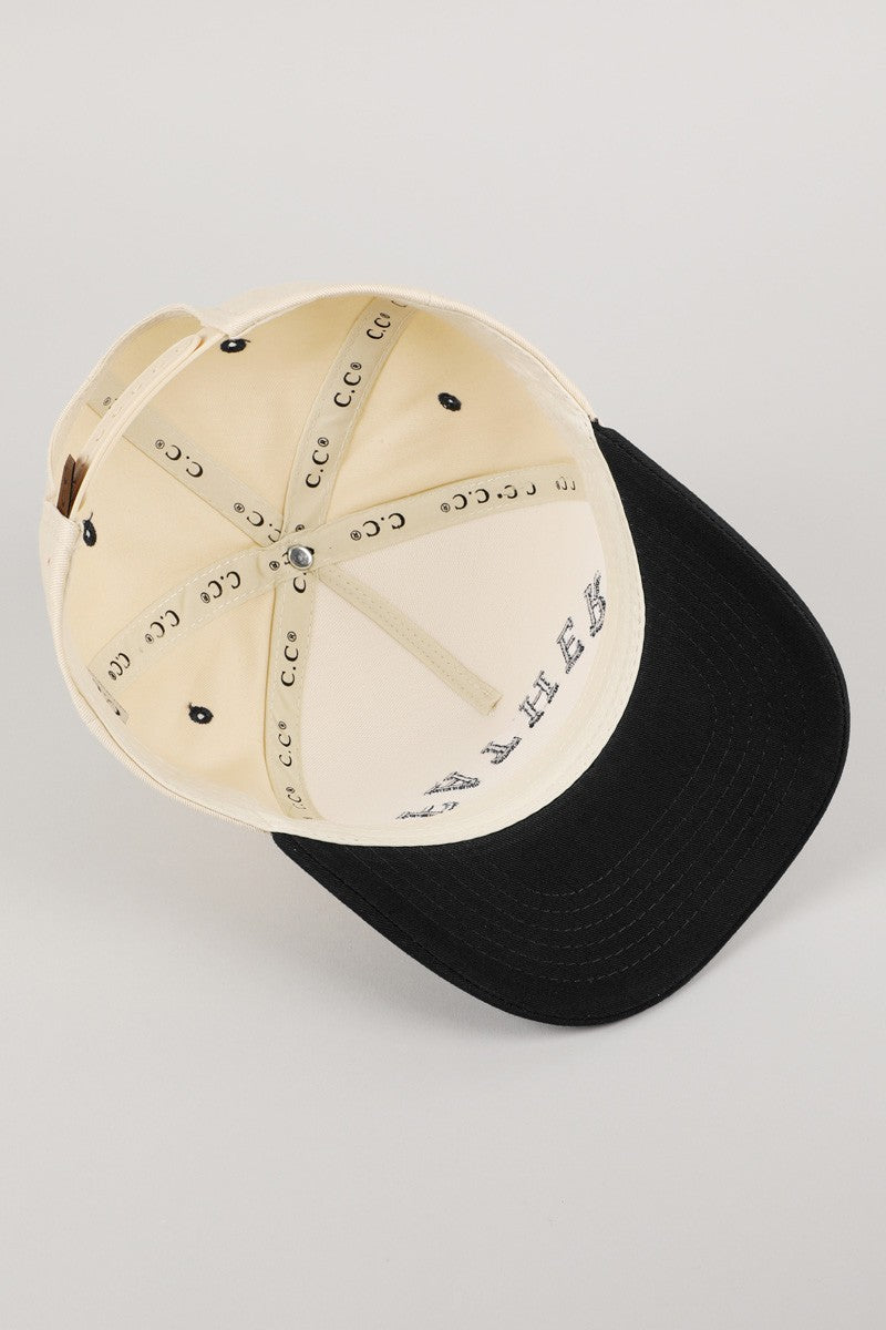 Father Upside-Down Black Embroidered Trucker Hat