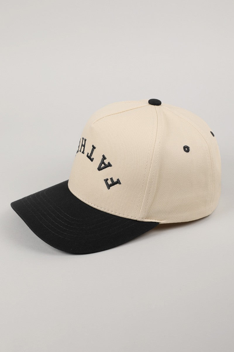 Father Upside-Down Black Embroidered Trucker Hat