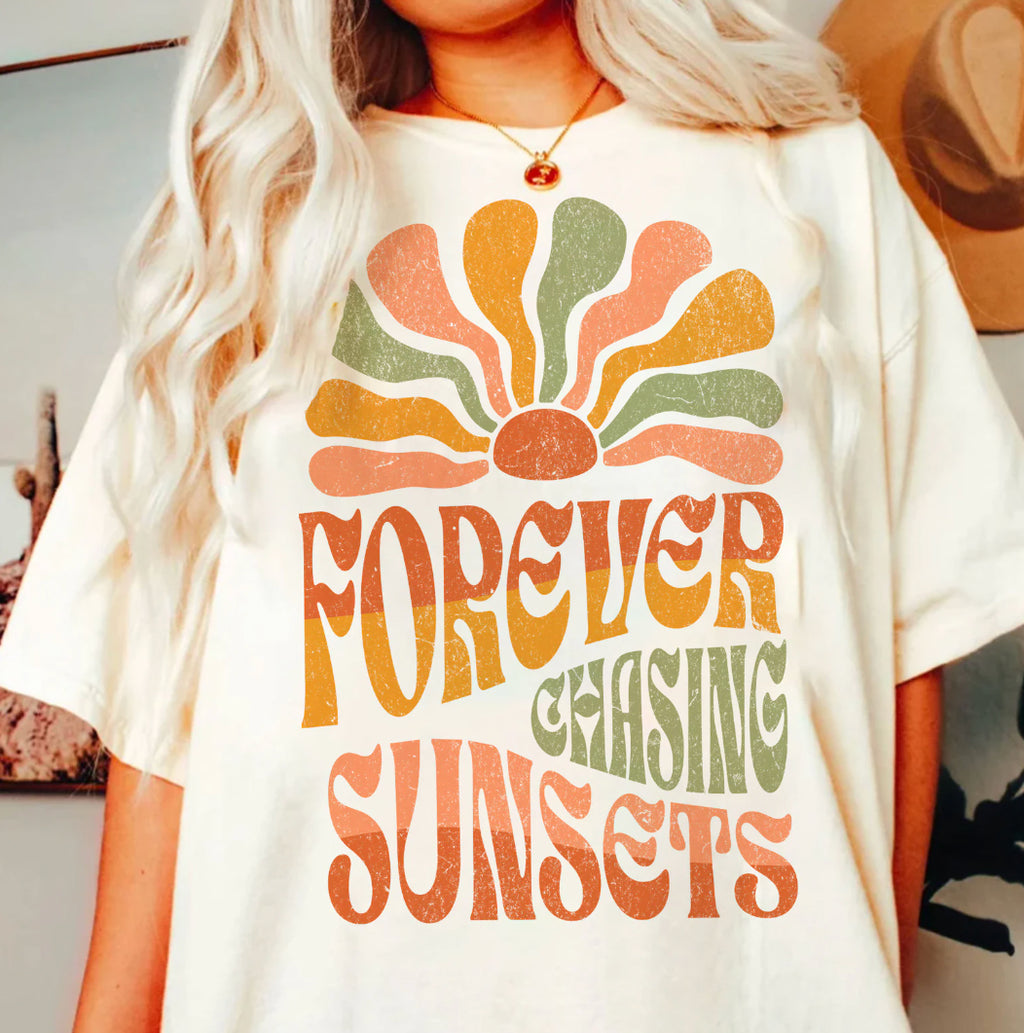 Forever Chasing Sunsets Tee