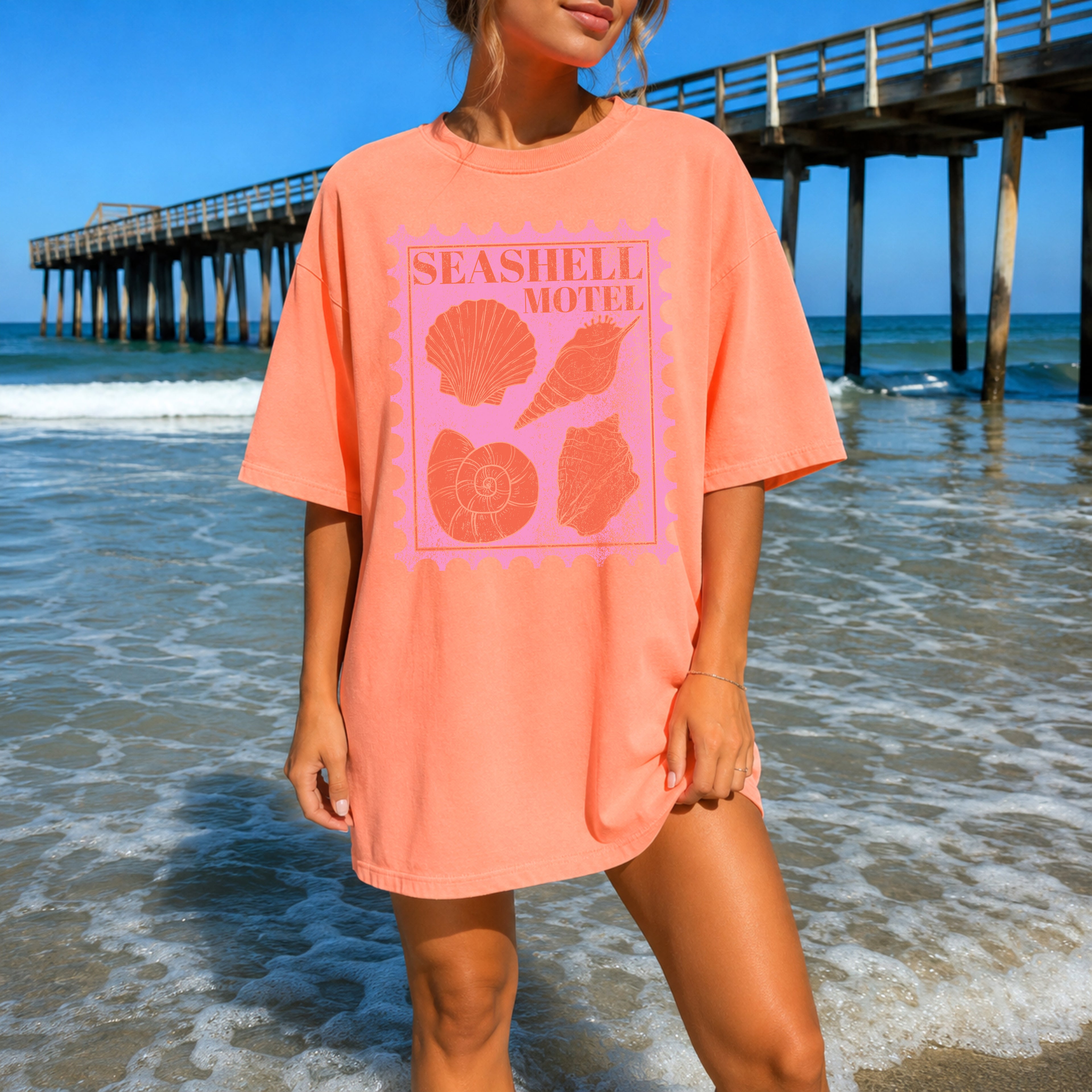 Seashell Motel Tee