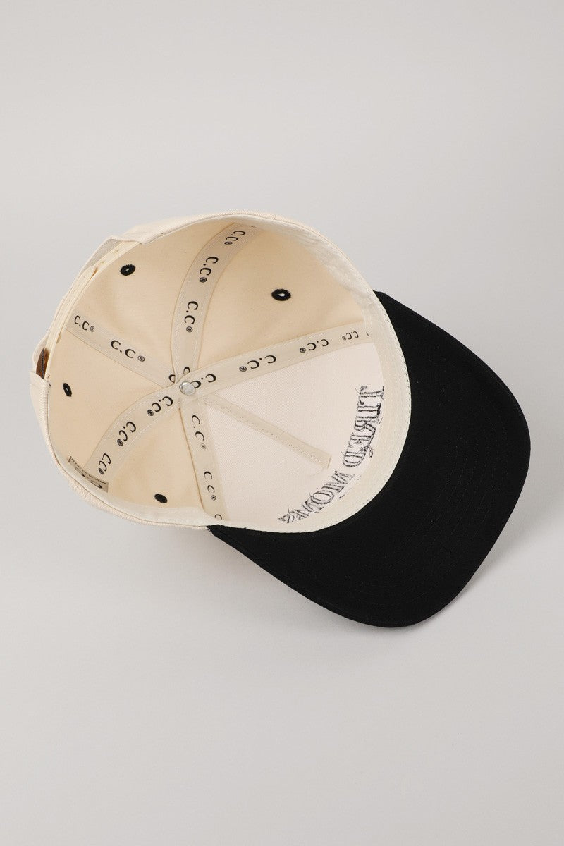 Tired Moms Est. Social Club 24/7 Black Embroidered Trucker Hat